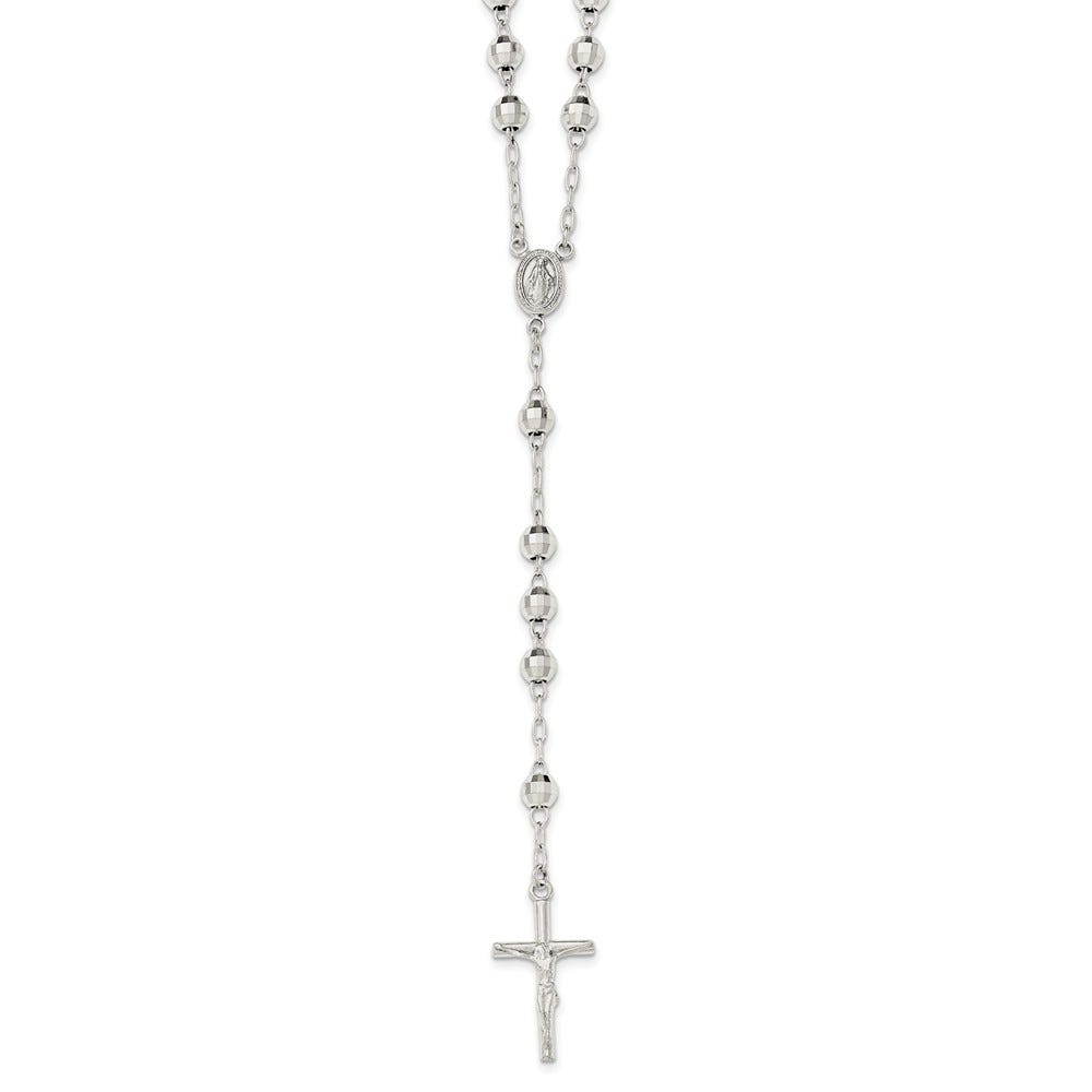 Polished Rosary Necklace
