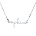 Simple Elegance Script Name Necklace