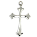 Cross Pendant In Silver Or Steel