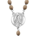 Saint Theresa Of Lisieux Rosary Beads