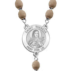 Saint Theresa Of Lisieux Rosary Beads