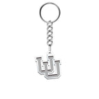 University of Utah Intertwined U Keychain