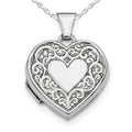 Floral Heart Photo Locket