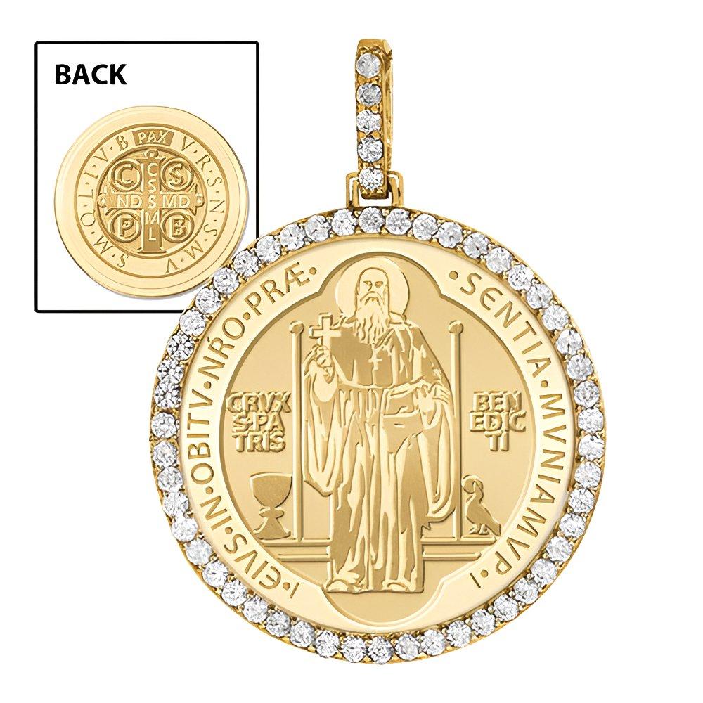 Large Saint Benedict Diamond Jubilee Medal