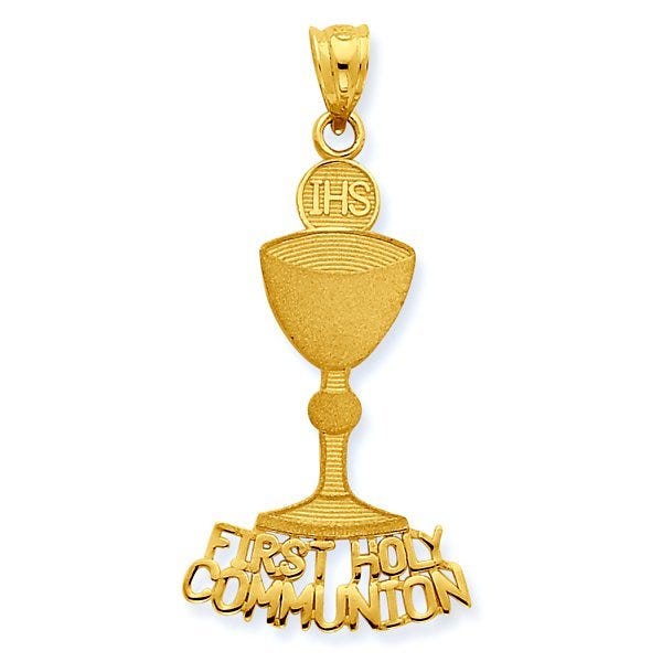 First Holy Communion Chalice Pendant