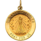 Our Lady Of Loreto Religious Medal