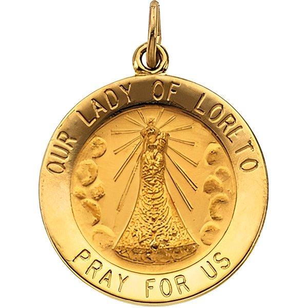 Our Lady Of Loreto Religious Medal