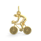Racing Cyclist Charm