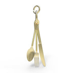 Eating Utensils Charm 0221