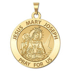 Jesus Mary Joseph Religious Medal (Traditional)