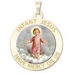 Infant Jesus Religious Medal "Color
