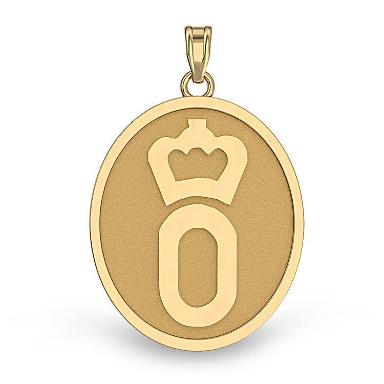 German Oldenburg Horse Breed Oval Medal