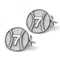 Pair of Baseball Stud Earrings