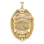 Personalized New Hampshire Police Badge with Your Rank, Number & Department