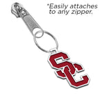 Usc Color Enamel Interlocking Sc Zipper Pull