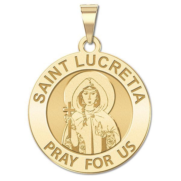 Saint Lucretia Religious Medal
