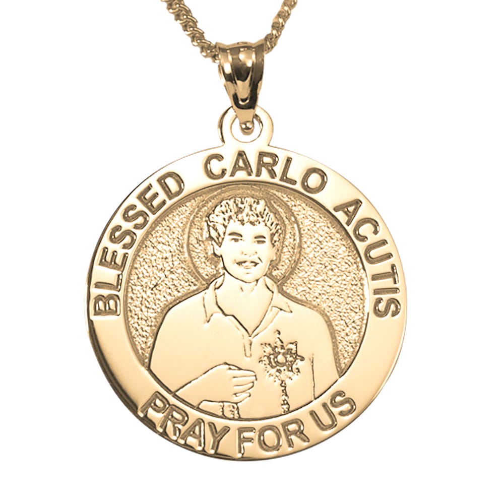 Saint Carlo Acutis Religious Medal