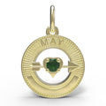 May Love Birthstone Charm
