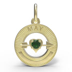 May Love Birthstone Charm