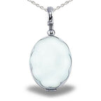Glass Oval Photo Locket