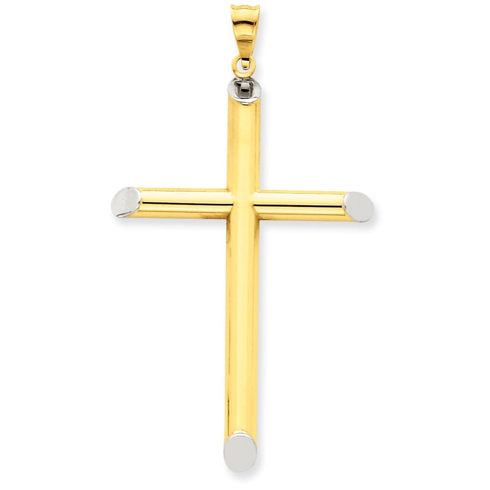 3D Hollow Cross Pendant