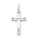 Laser Designed Arrow-Tip Cross Pendant