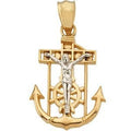 Two Tone Mariner's Cross