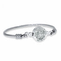 Saint Francis Of Assisi Bangle Bracelet