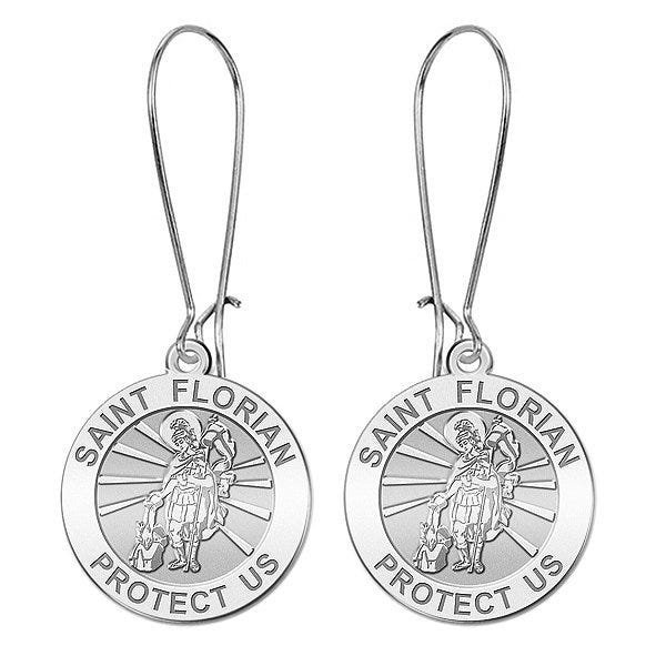 Saint Florian Earrings