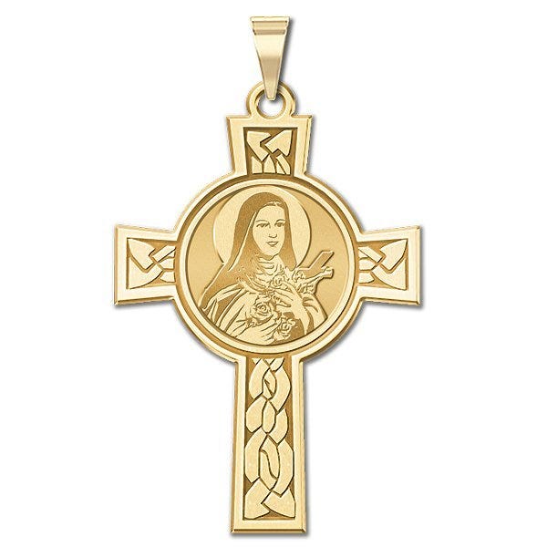 Saint Theresa Cross Religious Medal