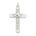 Satin Inri Crucifix Pendant