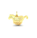 Flat Zebra Charm
