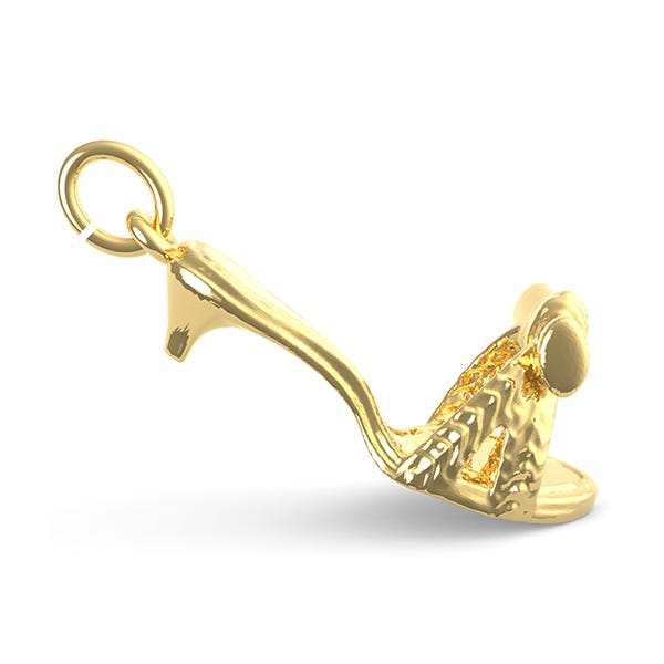 Kitten Heel Sandal Charm