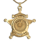 Personalized Texas Sheriff Badge with Name, Rank & Department