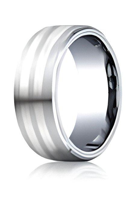 Cobalt Chrome Comfort Fit Approx. 0.31 Inch Wedding Band