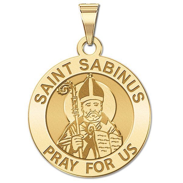Saint Sabinus Religious Medal