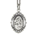 Saint Christopher Medal With Fancy Frame