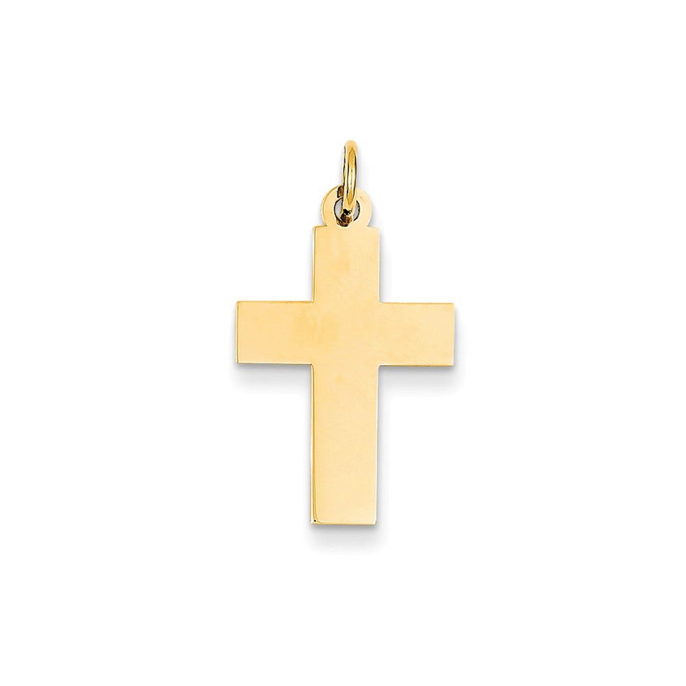 Polished Cross Pendant
