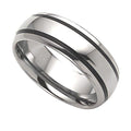 Dura Tungsten Enameled Approx. 0.31 Inch Polished Wedding Band