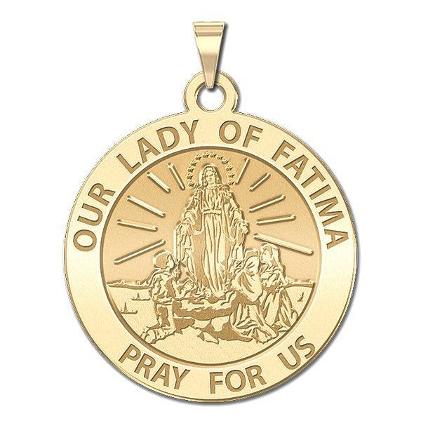 Our Lady Of Fatima Religious Medal