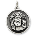 Antiqued Ecce Homo Medal