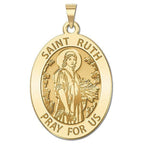 Saint Ruth Religious Medal - Oval