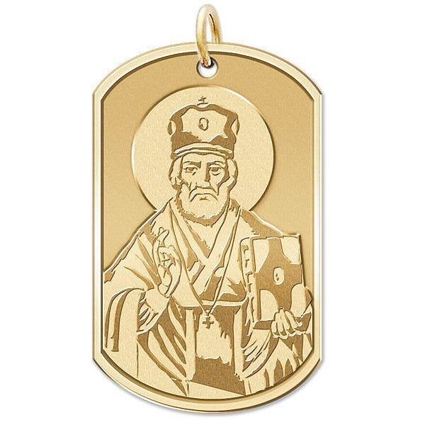 Saint Nicholas - Dog Tag Religious Medal