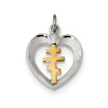 Cross Heart Pendant