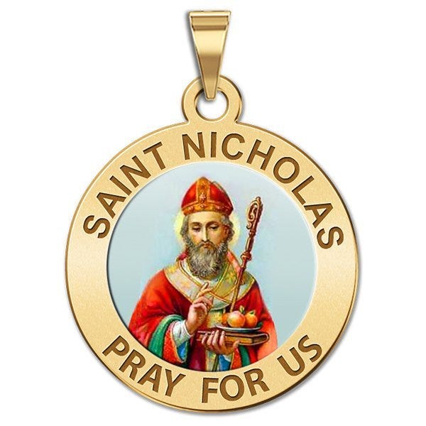 Saint Nicholas Color Medal