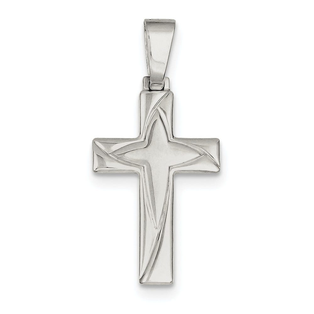 Polished Cross Pendant