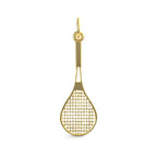 Medium Tennis Racquet Charm(0397)