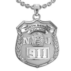 Personalized New Jersey Police Badge with Your Number & Department