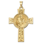 First Holy Communion Girl Cross Medal