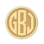 Personalized Monogram Golf Ball Marker